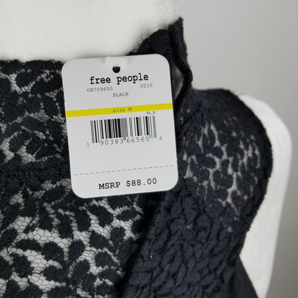 🥳HOST PICK🥳 NEW! Free People Bodycon Dress Black - Picture 3 of 4